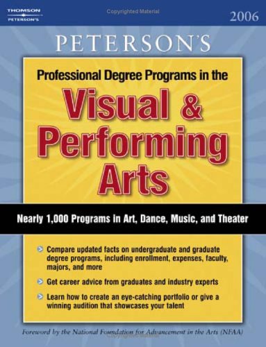 Visual & Performing Arts 2006, Guide To
