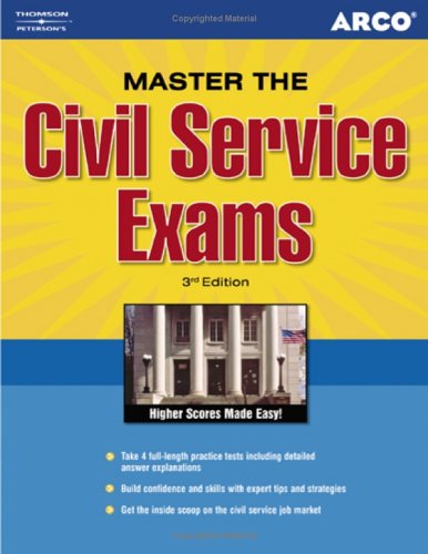 Master the Civil Service Exam 3rd Ed