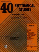 40 Rhythmical Studies: Trombone