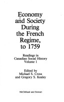Economy and Society Oxford Readings in Canadian Social History