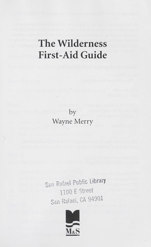 Official Wilderness First-Aid Guide