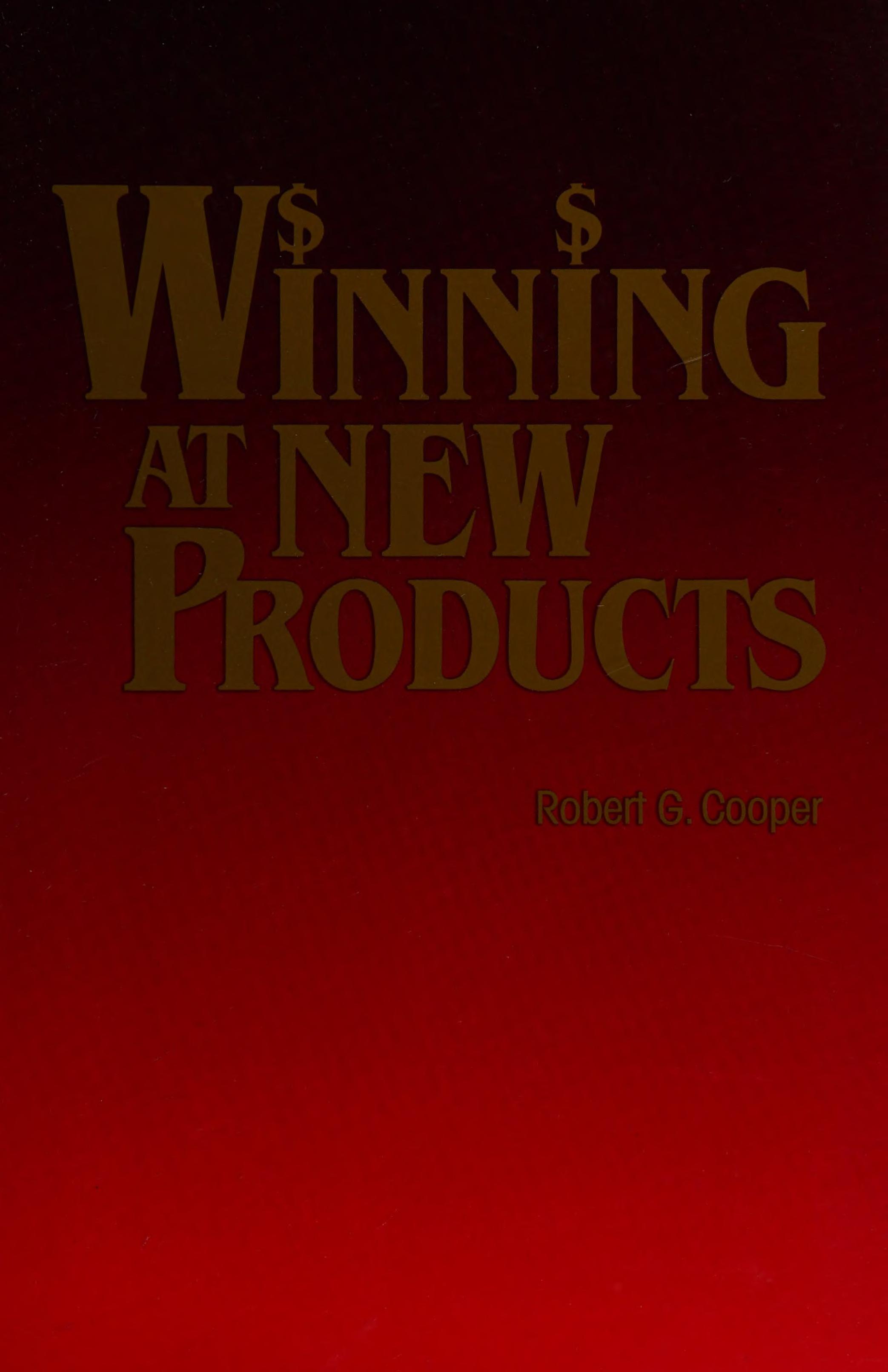 Winning at new products