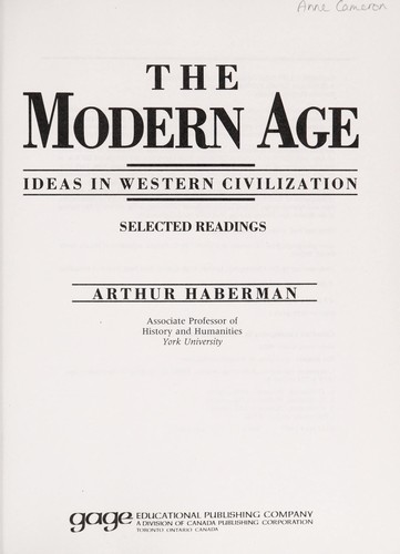 Modern Age