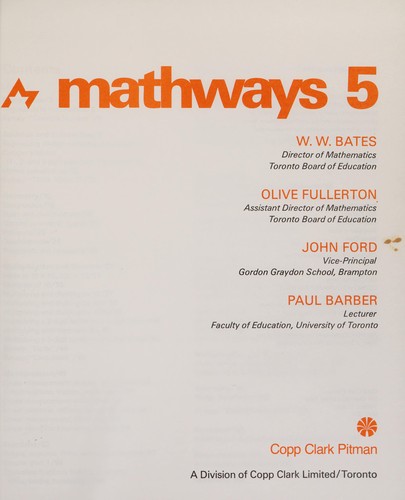 Mathways, 5