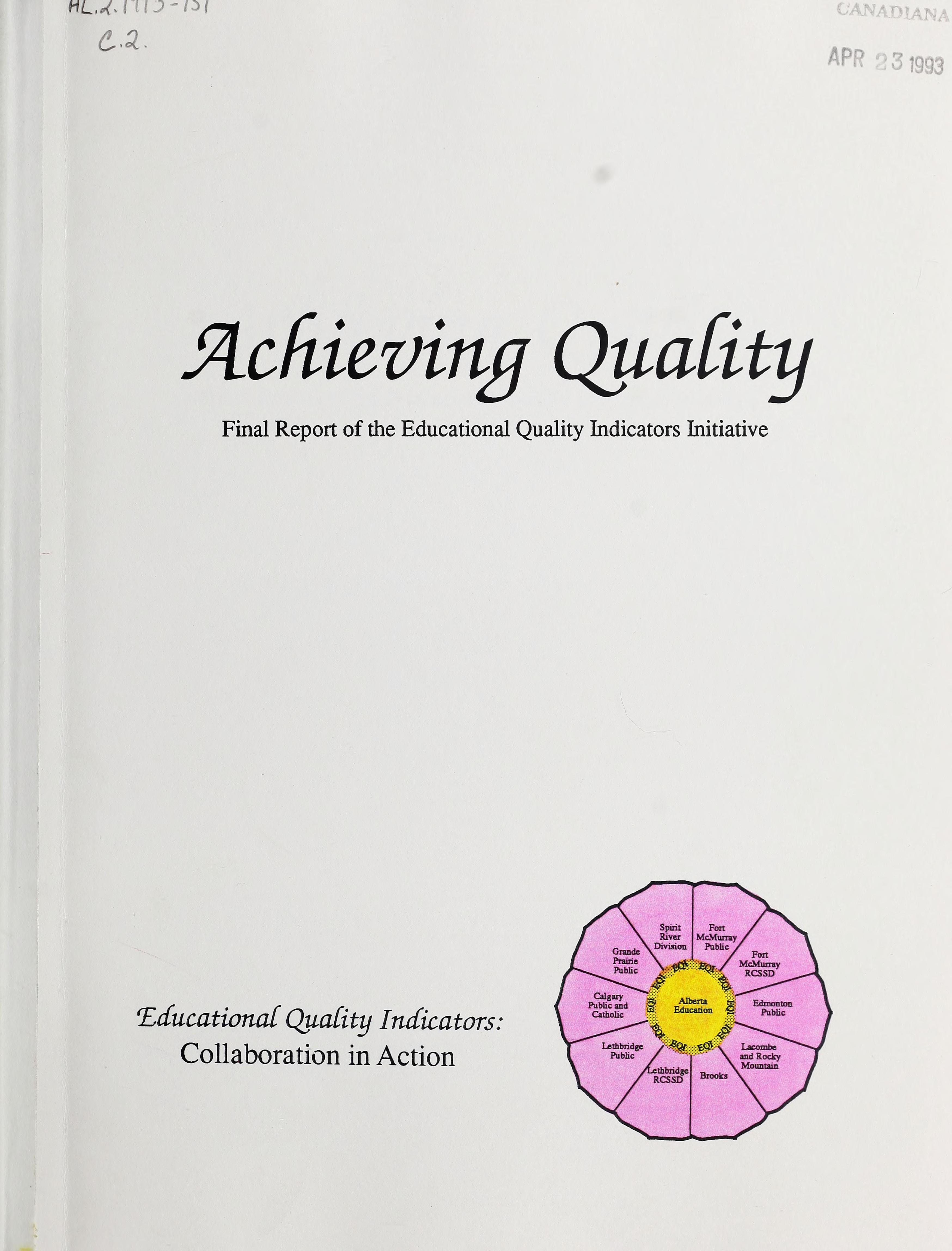Achieving Quality