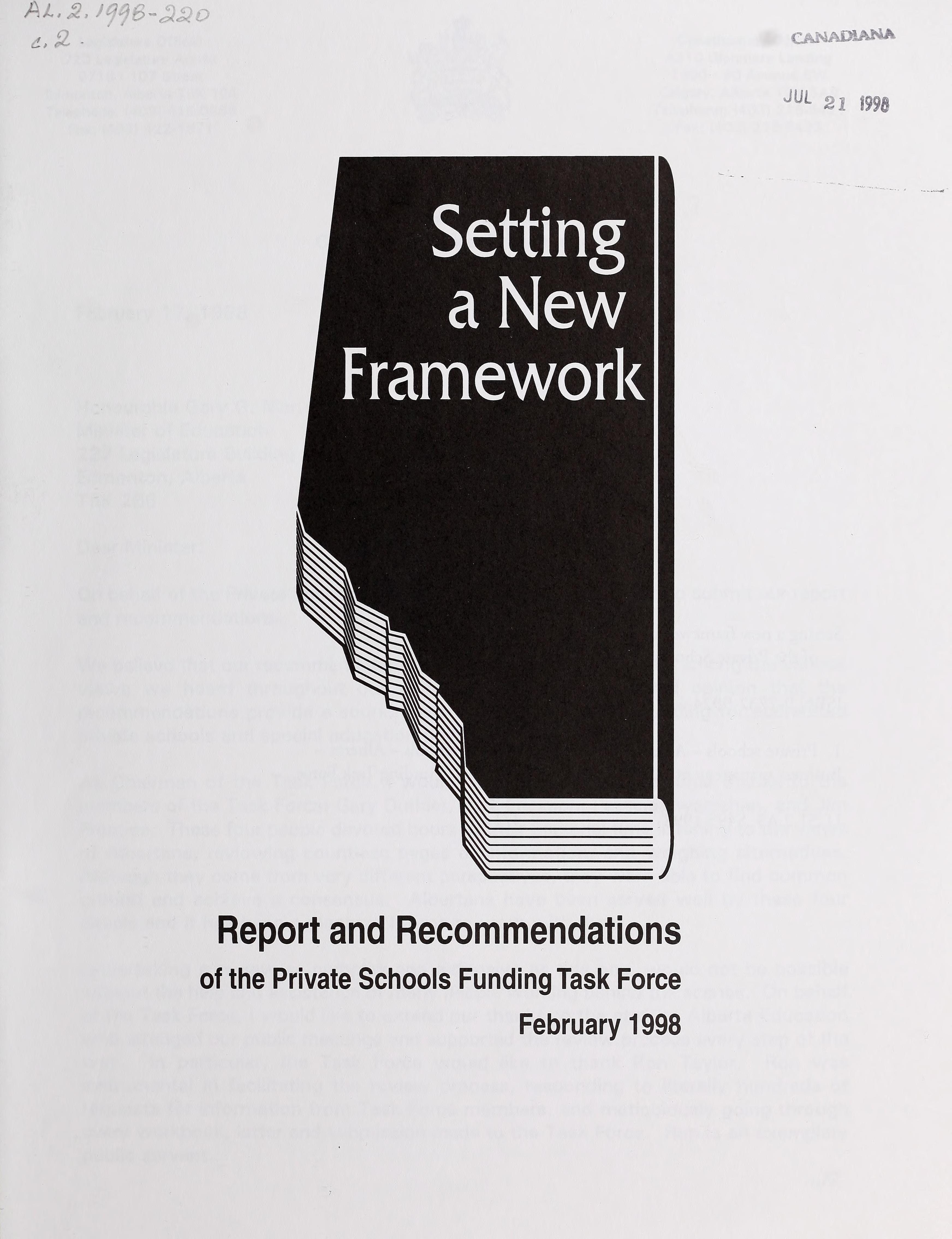 Setting a New Framework