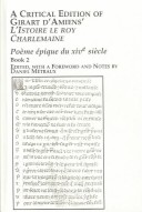 A Critical Edition Of Girart D'Amiens: L'Istoire Le Roy Charlemaine (Studies In French Literature) (English And Old French Edition)
