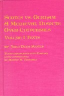 Scotus vs. Ockham