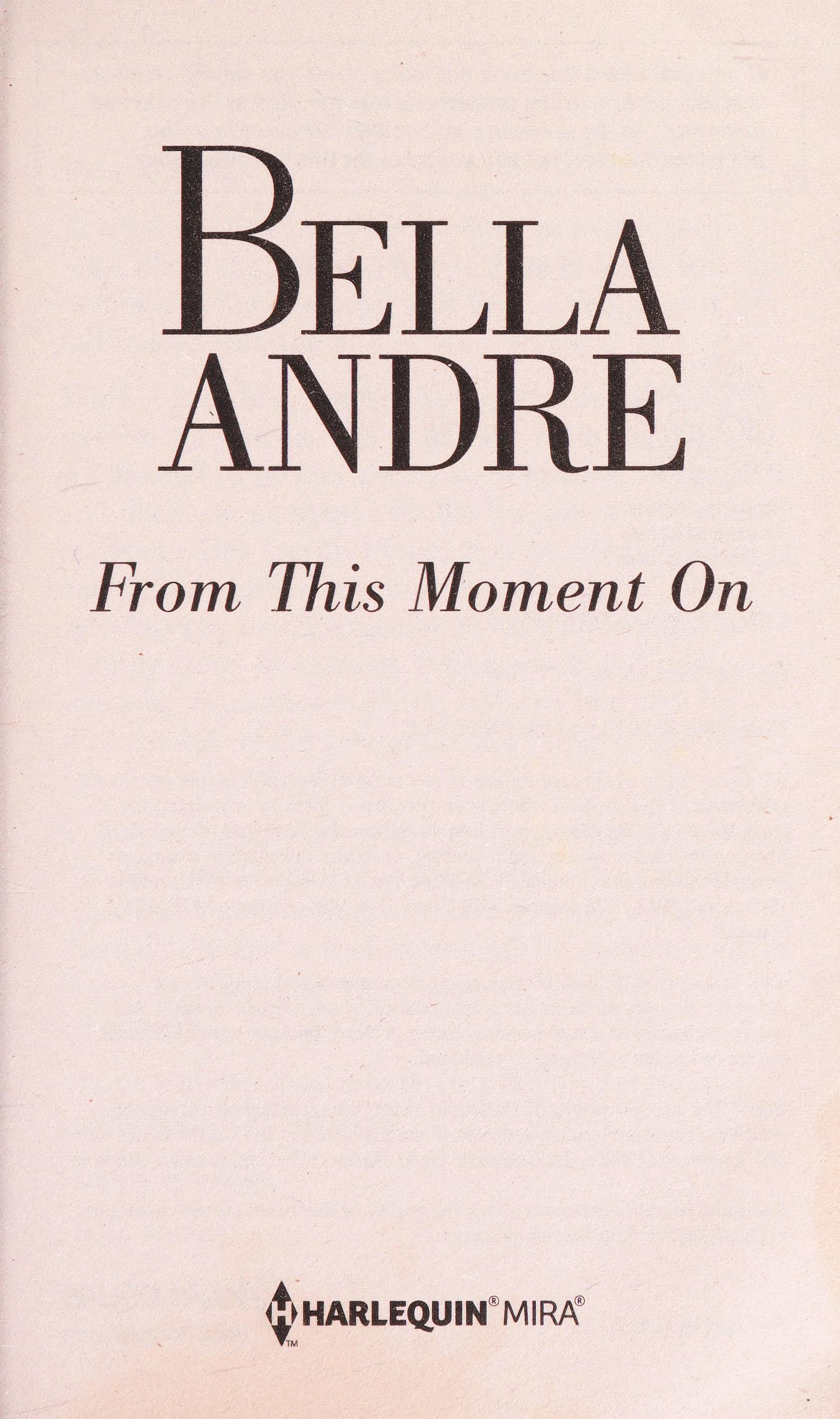 From This Moment On