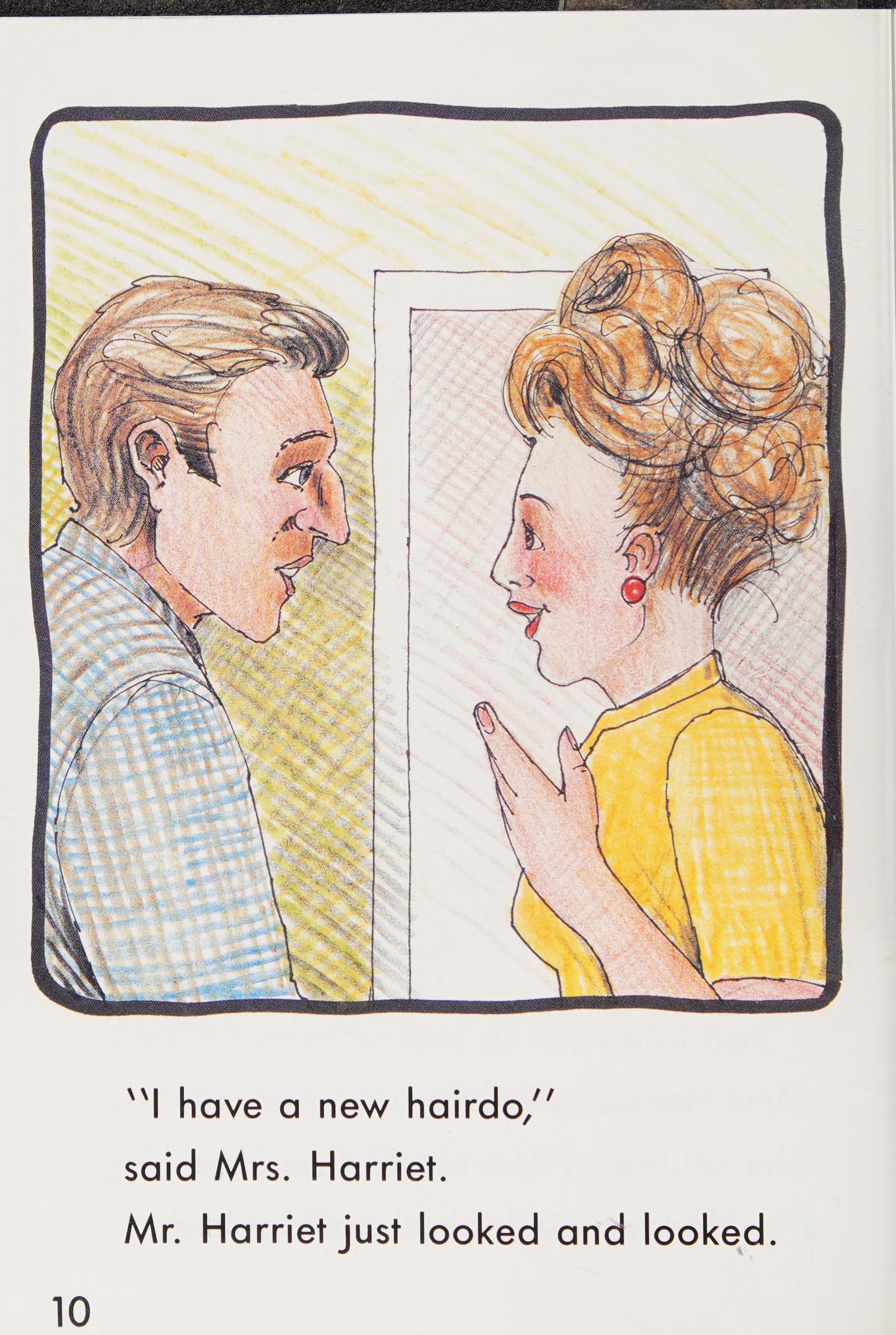 Mrs. Harriet's Hairdo