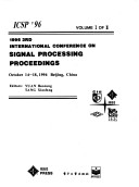 1996 3rd International Conference On Signal Processing: Proceedings, October 14-18, 1996, Beijing, China