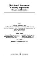Nutritional Assessment of Elderly Populations