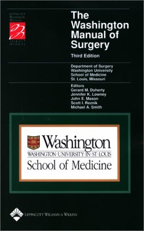 The Washington Manual Of Surgery