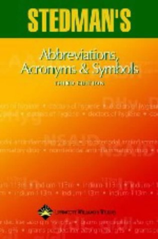 Stedman's Abbrev