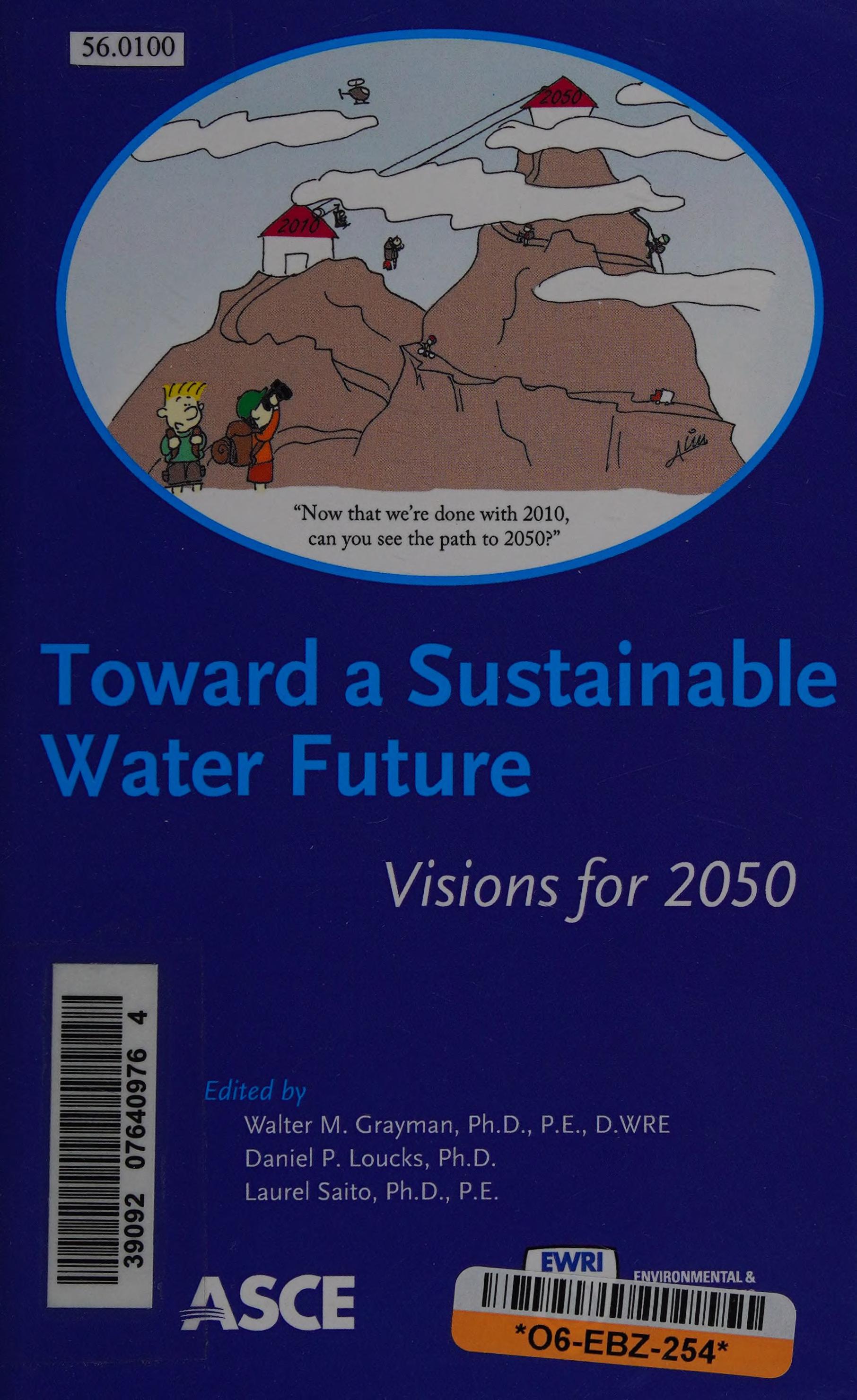 Toward A Sustainable Water Future