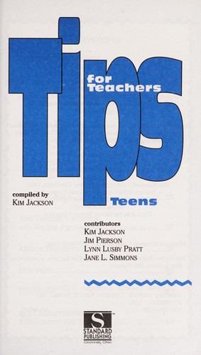 Tips For Teachers: Teens