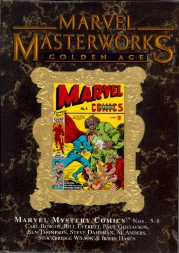 Marvel Masterworks Vol 60 Gold Variant (Golden Age Vol 2) Marvel Myster Comics 5-8