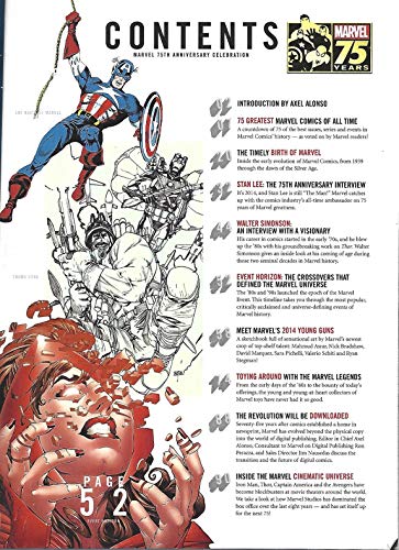 Marvel 75th Anniversary Magazine