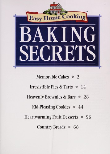 Easy Home Cooking Baking Collection