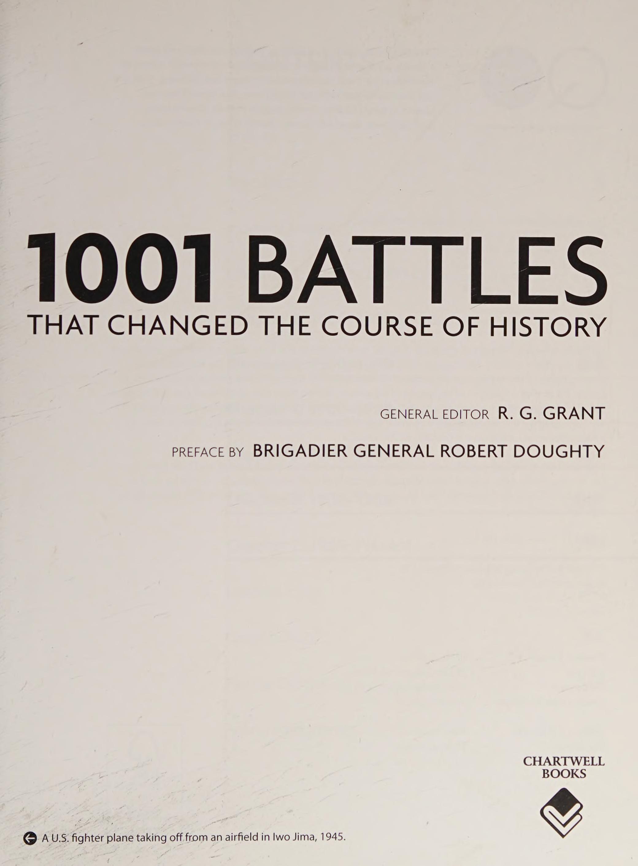 1001 Battles That Changed the Course of History