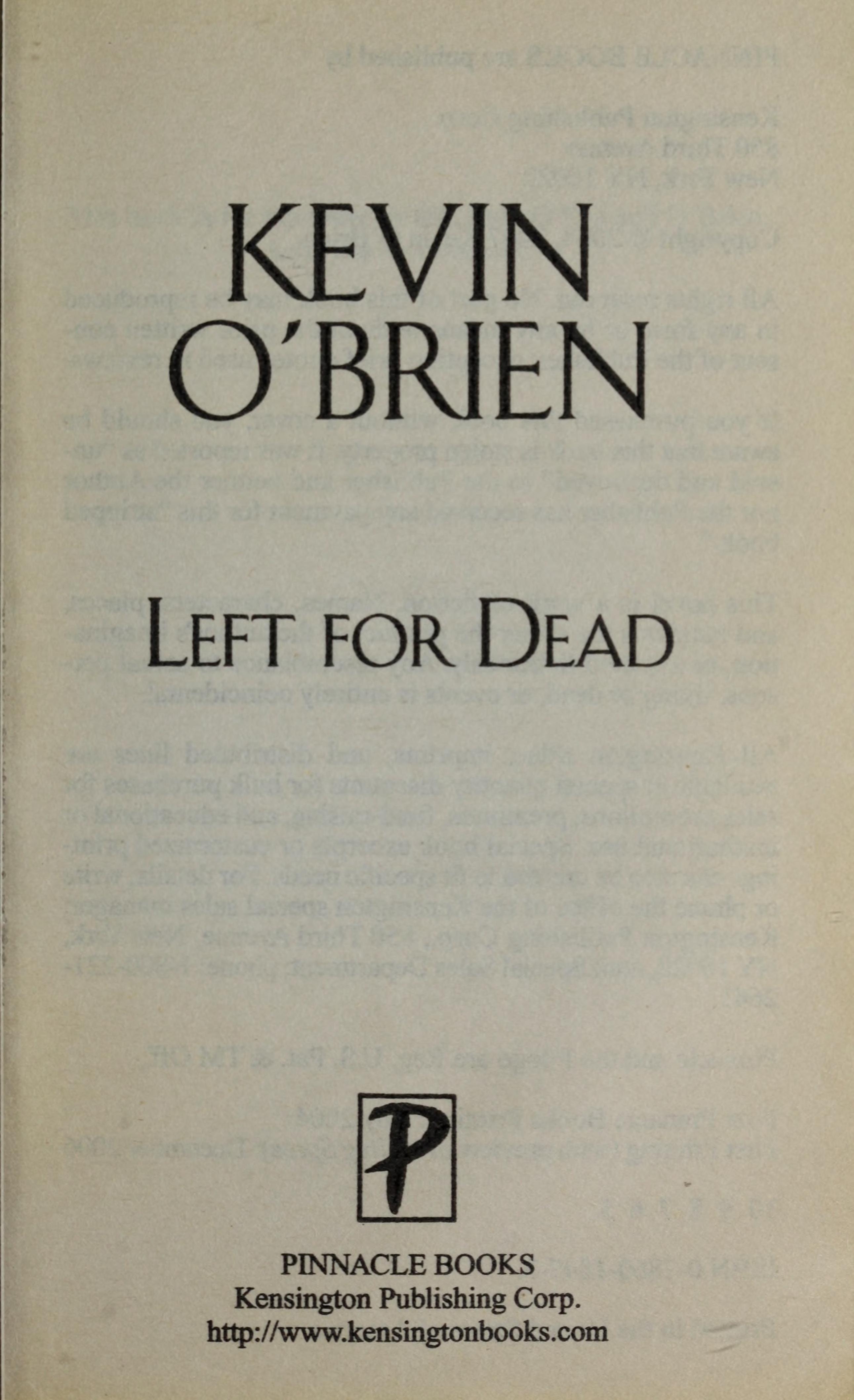 Left For Dead