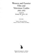 Western And Frontier Film And Television Credits 1903-1995