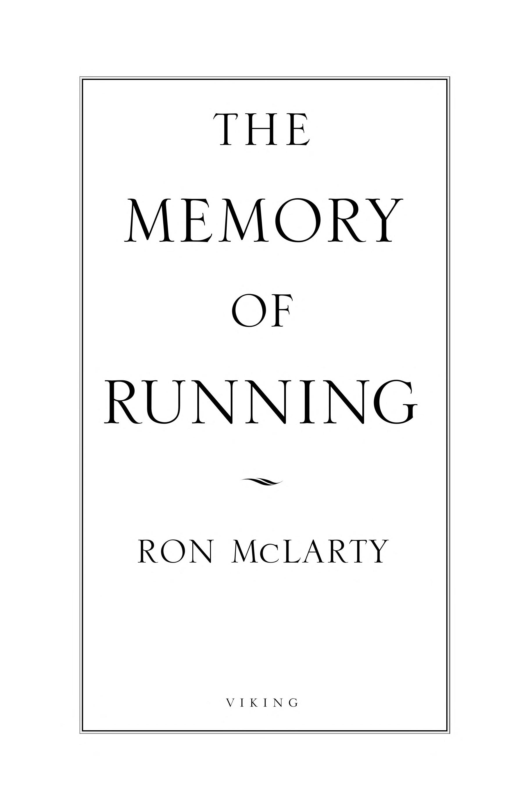 The Memory of Running
