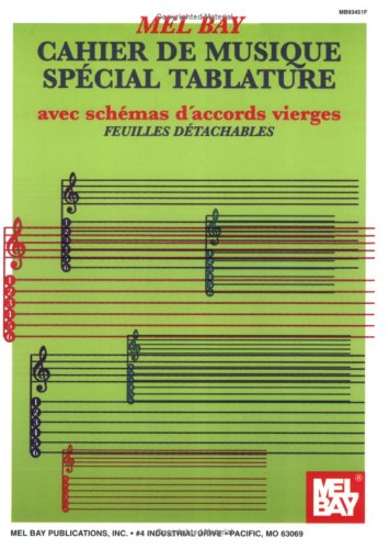 Guitar Tablature Book