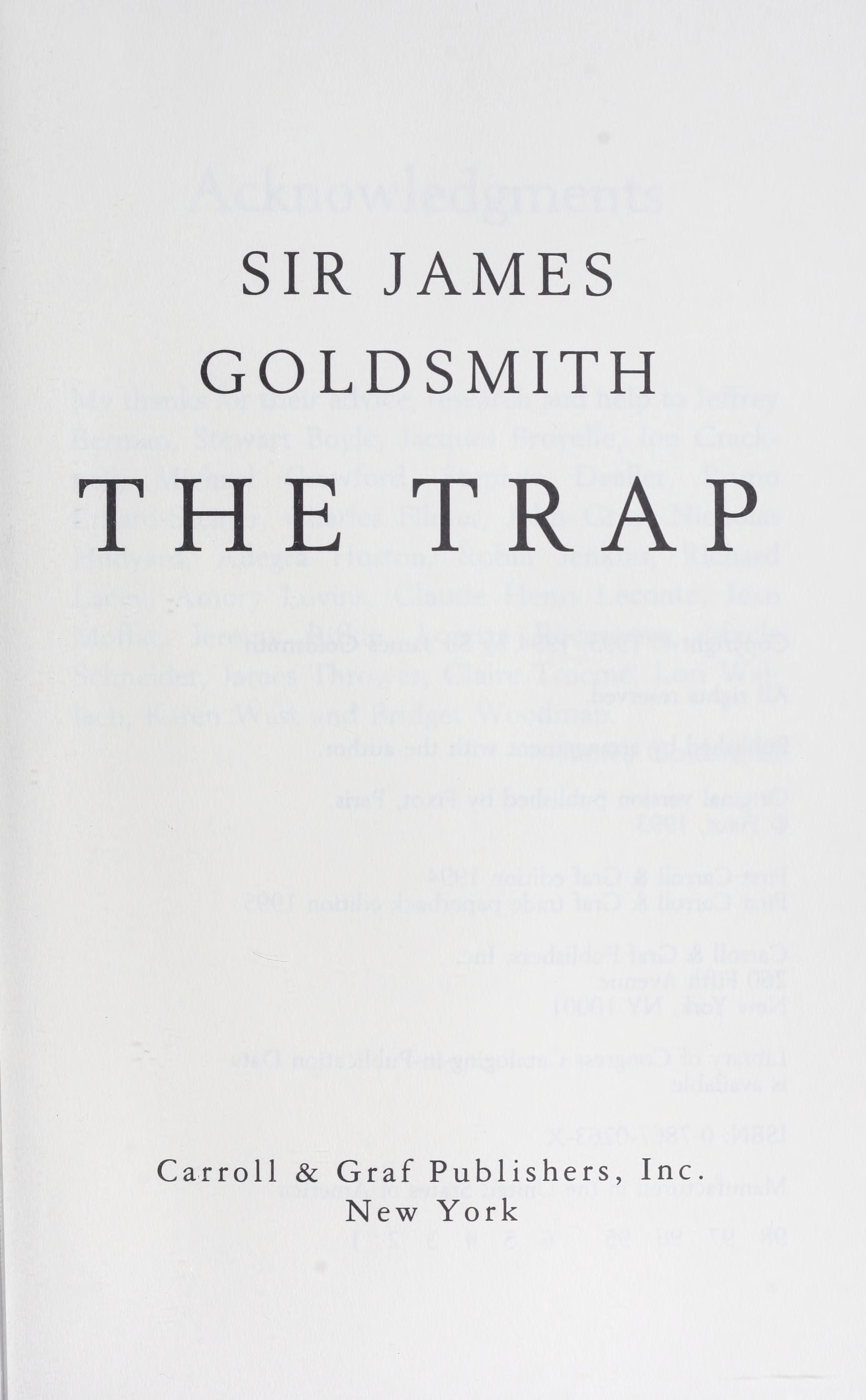 The trap