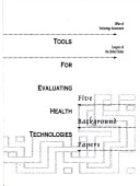 Tools For Evaluating Health Technologies