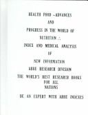 Health Food--Advances and Progress in the World of Nutrition Index