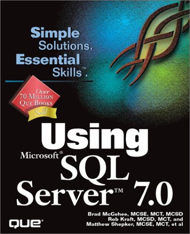 Using Microsoft SQL Server 7.0