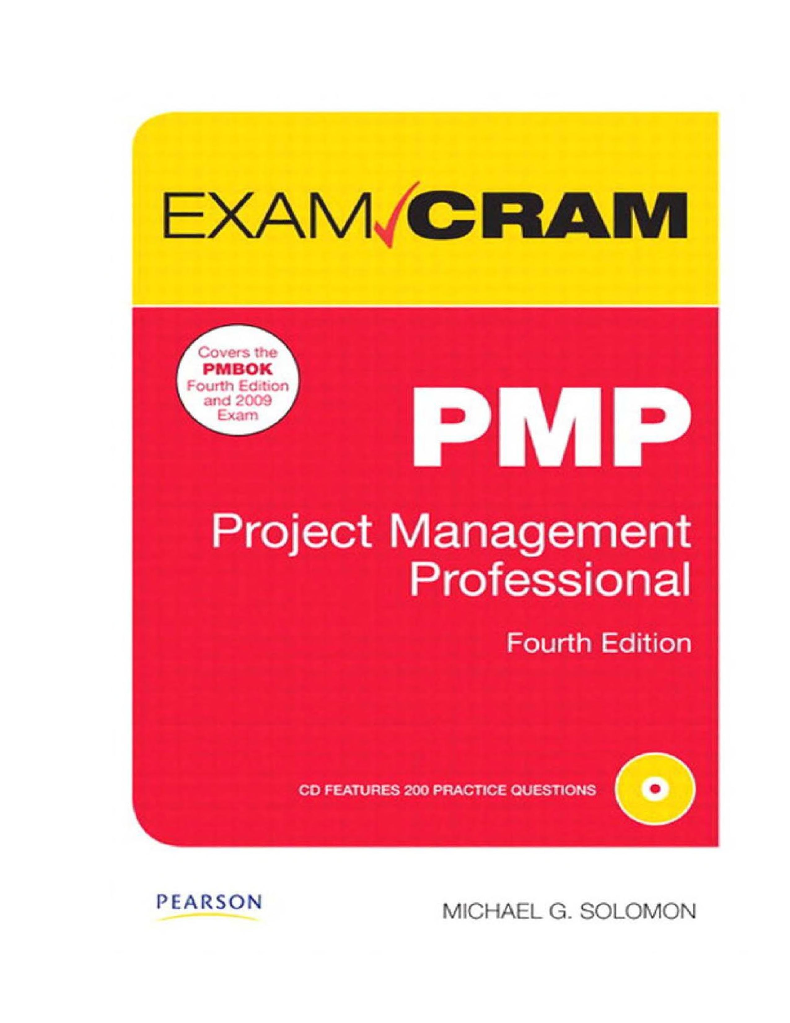 PMP Exam Cram