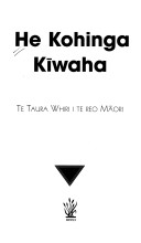 He Kohinga Kiwaha Te Taura Whiri I Te