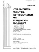 Hydroacoustic Facilities Instrumentation And Experimental Techniques/Nca10/No H00712: Presented At The Winter Annual Meeting Of The American Society . December 1-6, 1991 (Nca (Series), V. 10.)