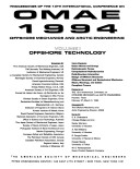 Proceedings of the Thirteenth International Conference on Offshore Mechanics Arctic Engineering Omae 1994 Offshore Technology Proceedings of the Thirteenth International Conference on Of