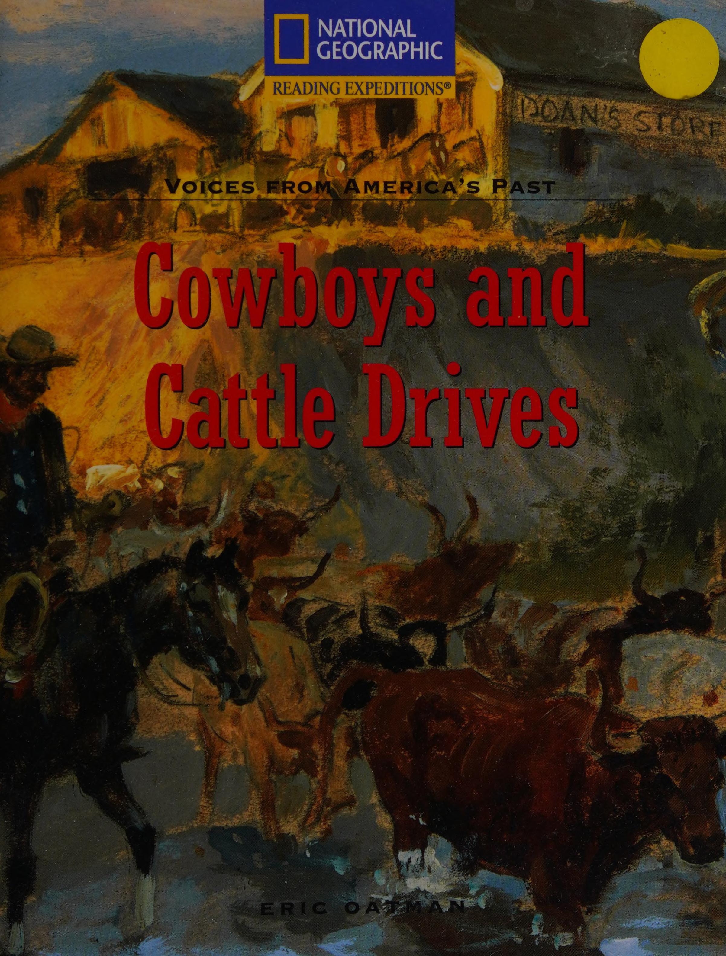 Cowboys and cattle drives