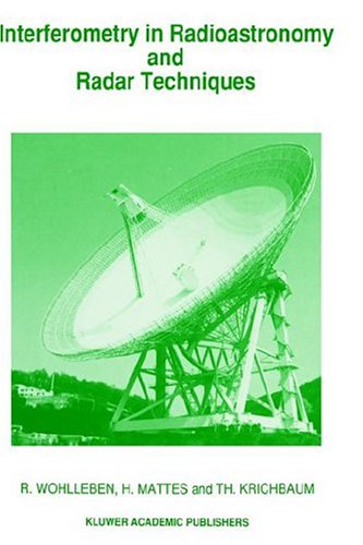 Interferometry In Radioastronomy And Radar Techniques