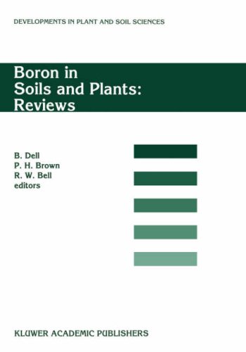 Boron in Soils and Plants