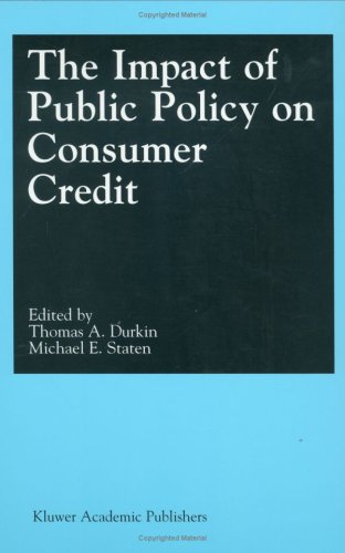 The Impact of Public Policy on Consumer Credit