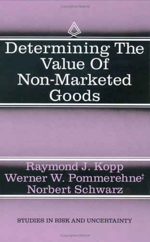 Determining the Value of Non-Marketed Goods
