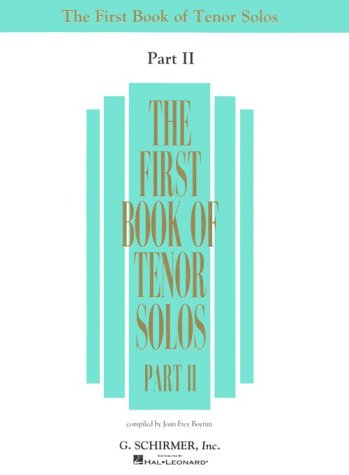 The First Book of Tenor Solos - Part II