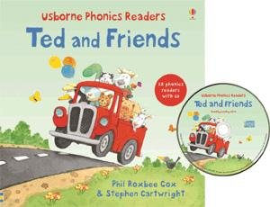 Usborne Phonics Readers Ted and Friends