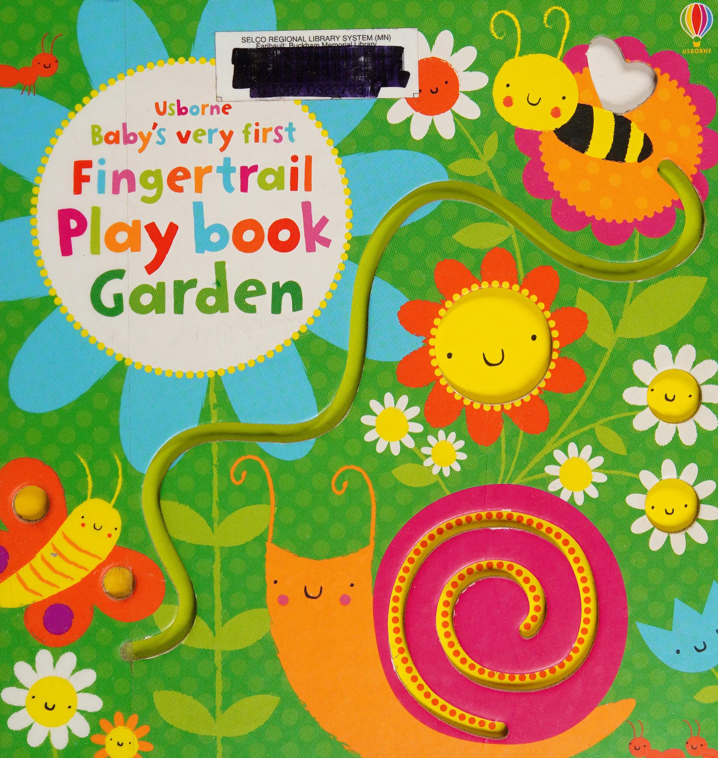 Baby's Very First Fingertrails Play Book Garden