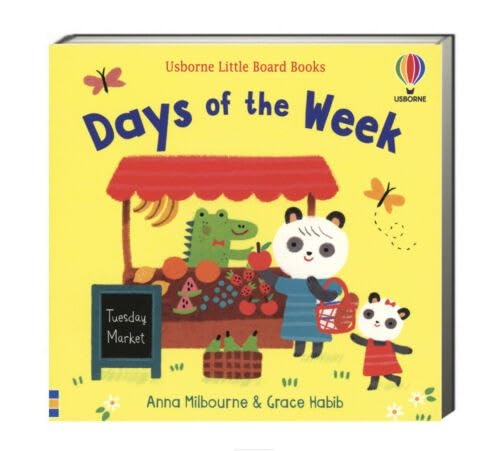 Days of the Week Little Board Book