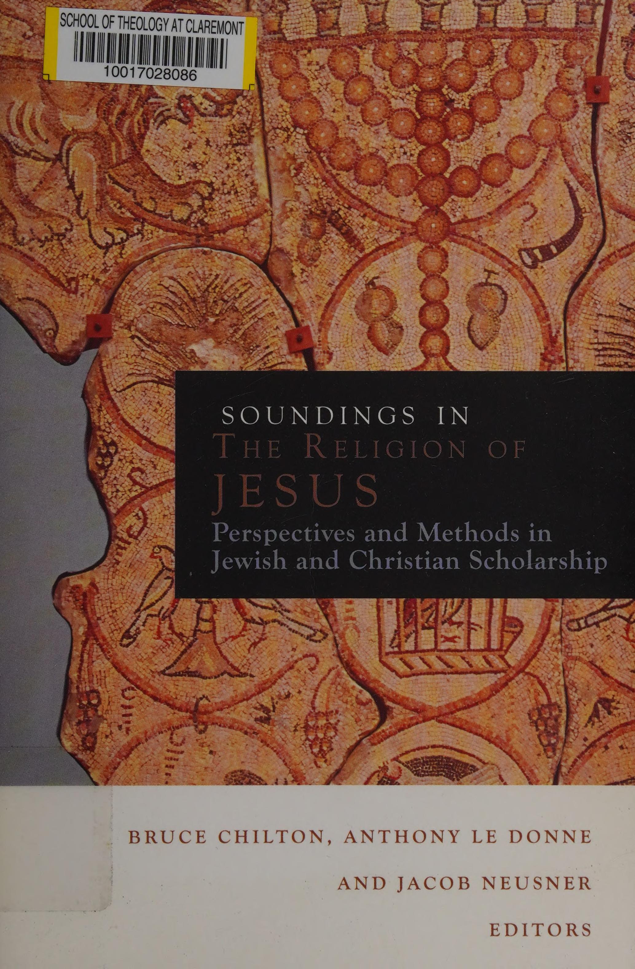 Soundings in the Religion of Jesus