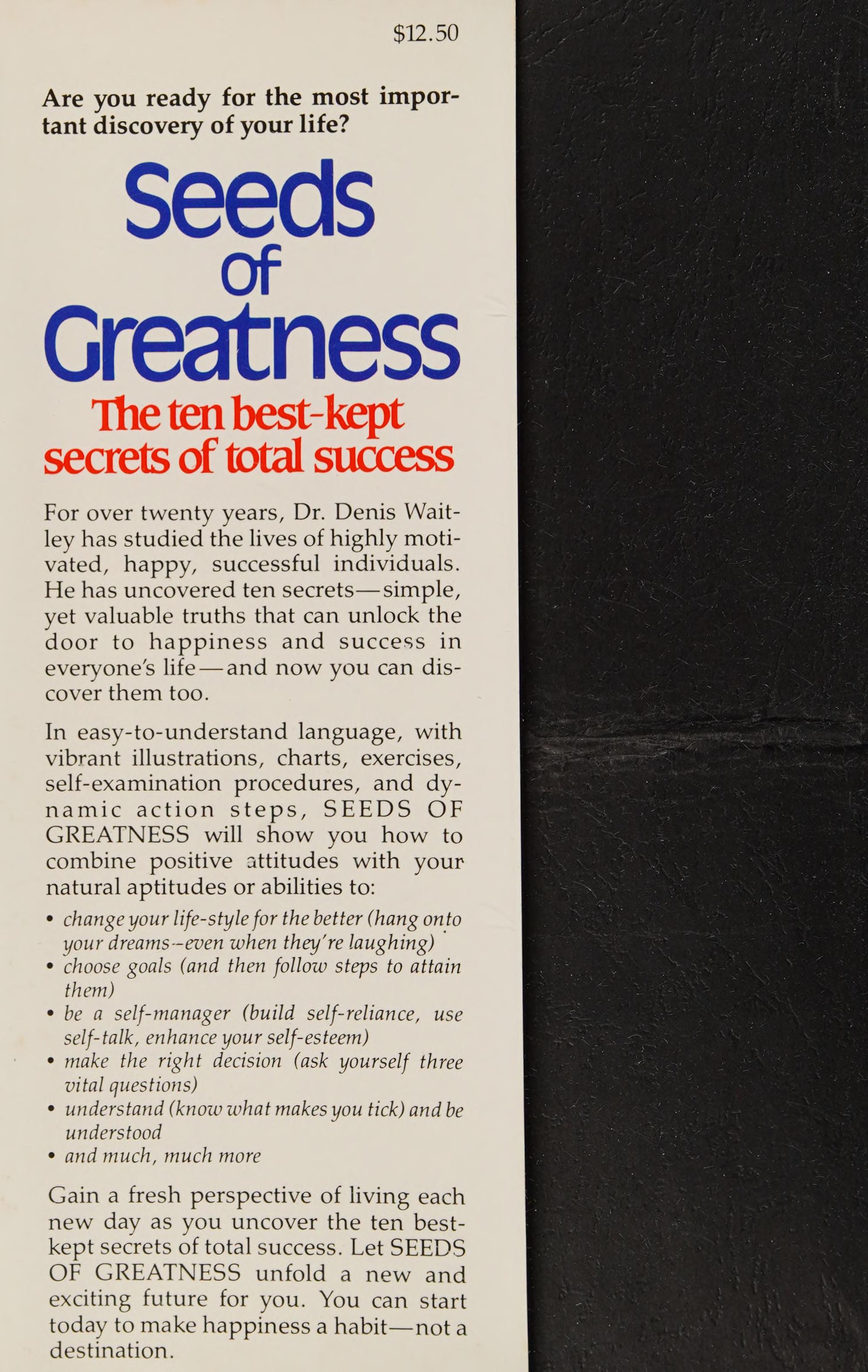 Seeds of Greatness