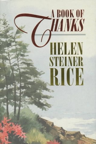 A Book of Thanks
