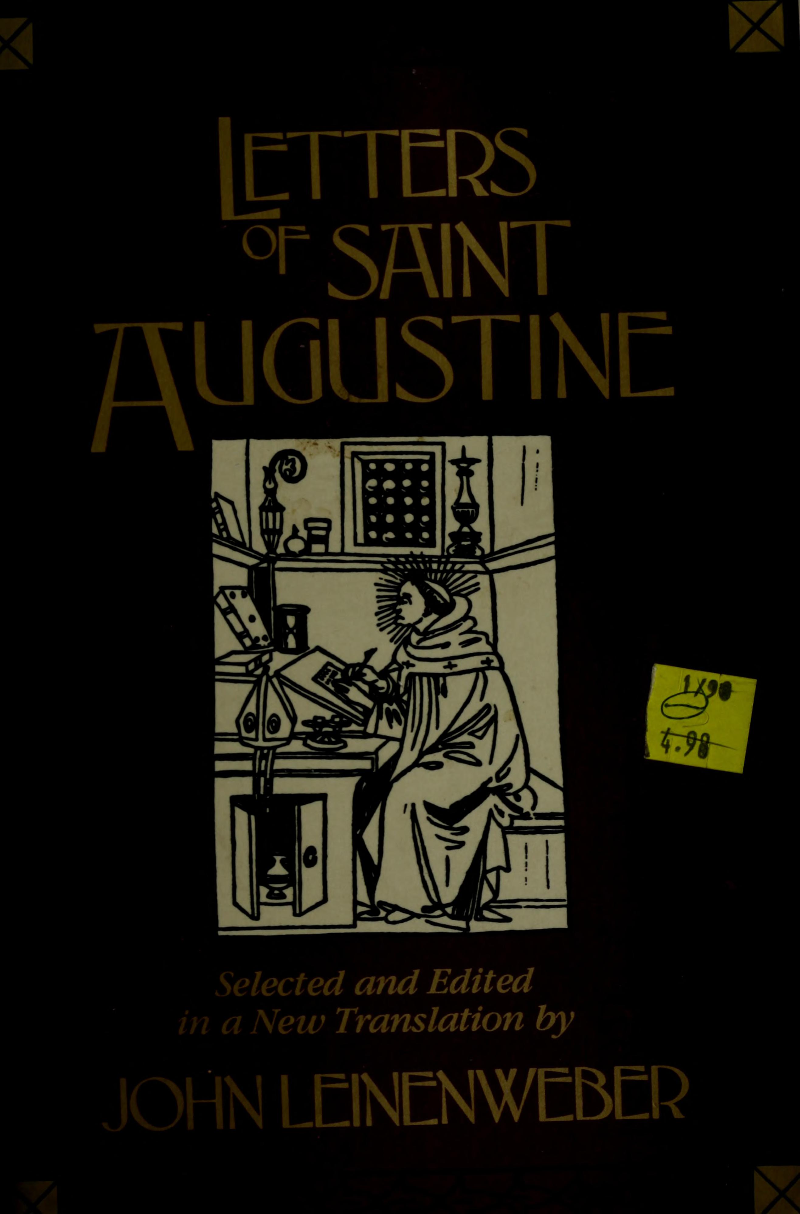 Letters Of Saint Augustine
