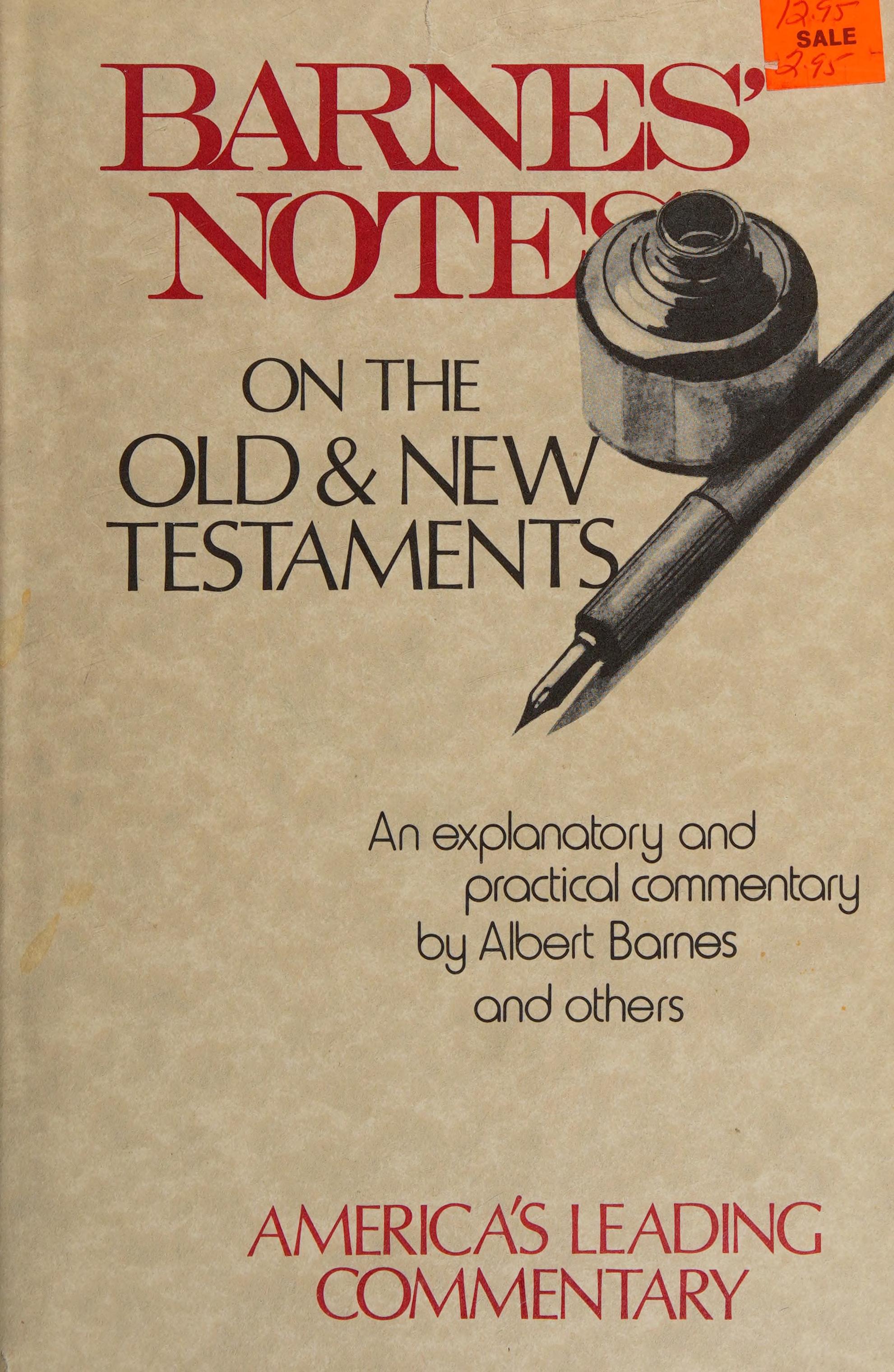 Barnes Notes on the Old & New Testaments - Isaiah Volume I